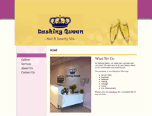 Tablet Screenshot of dashingqueen.com